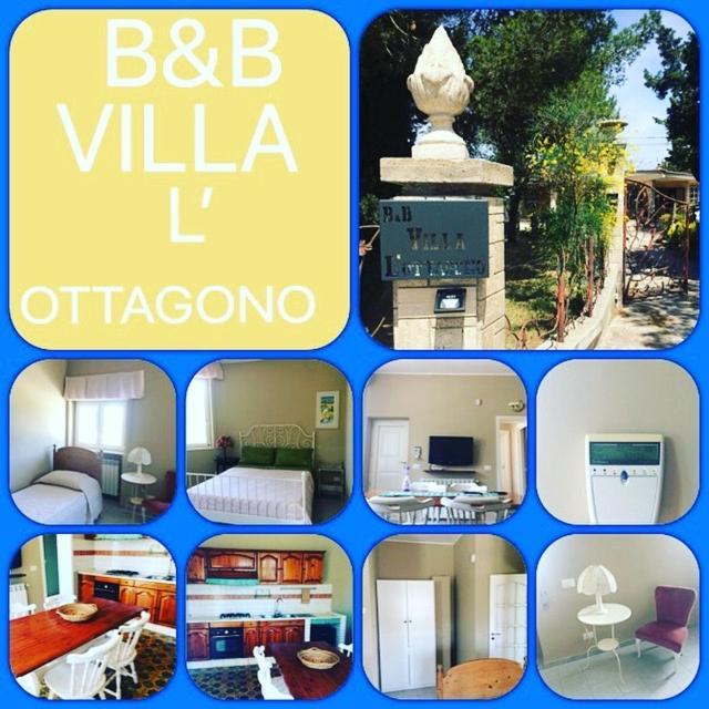 Villa L'Ottagono Con Cucina Parcheggio Privato Telecamerizzato E Wifi Gioia Del Colle Exterior foto